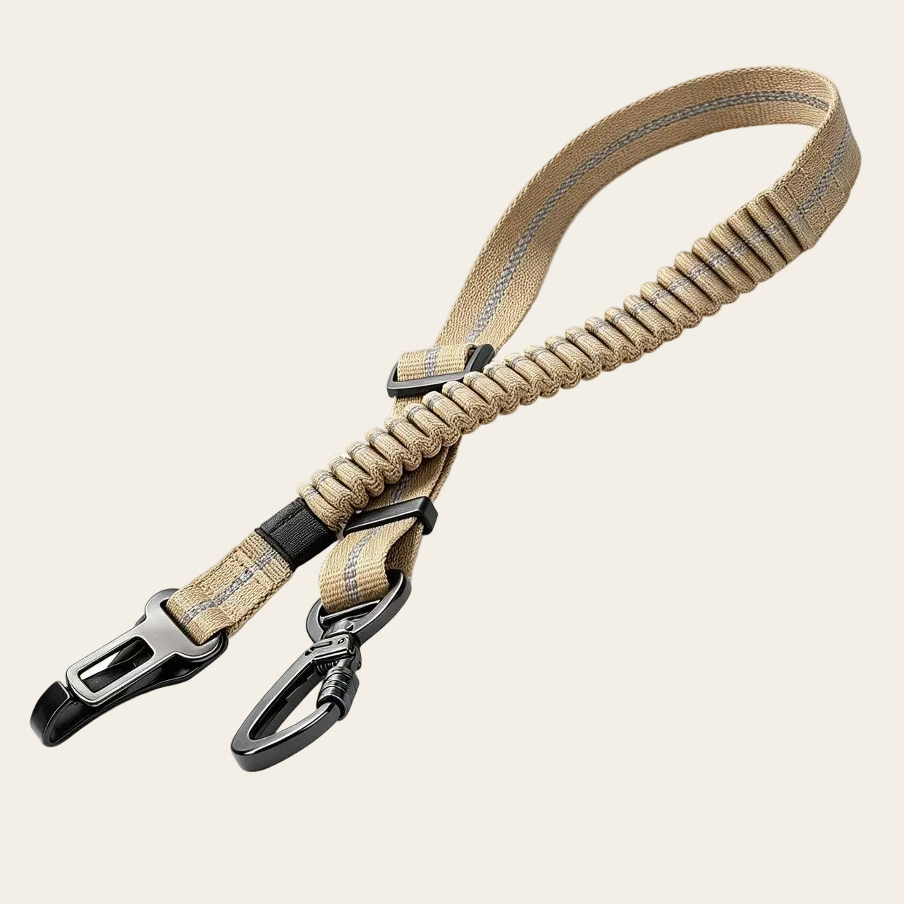 KAVRIONA Heavy Duty Bungee Dog Seat Belt