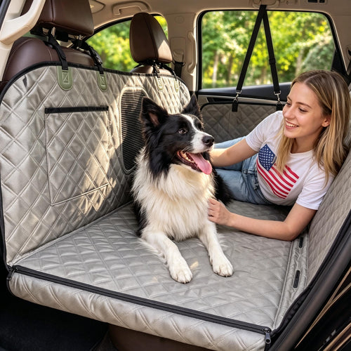 Kavriona 3.0™- Hard Bottom Dog Car Backseat Extender