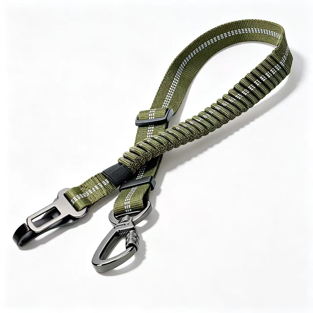 KAVRIONA Safe-Ride Bungee Dog Seat Belt