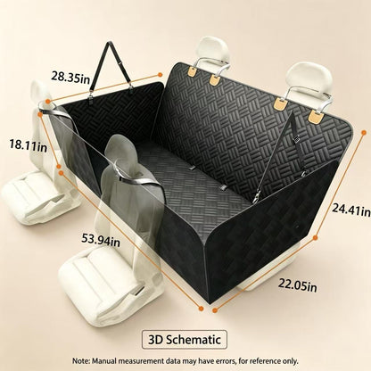 Kavriona 3.0™- Hard Bottom Dog Car Backseat Extender