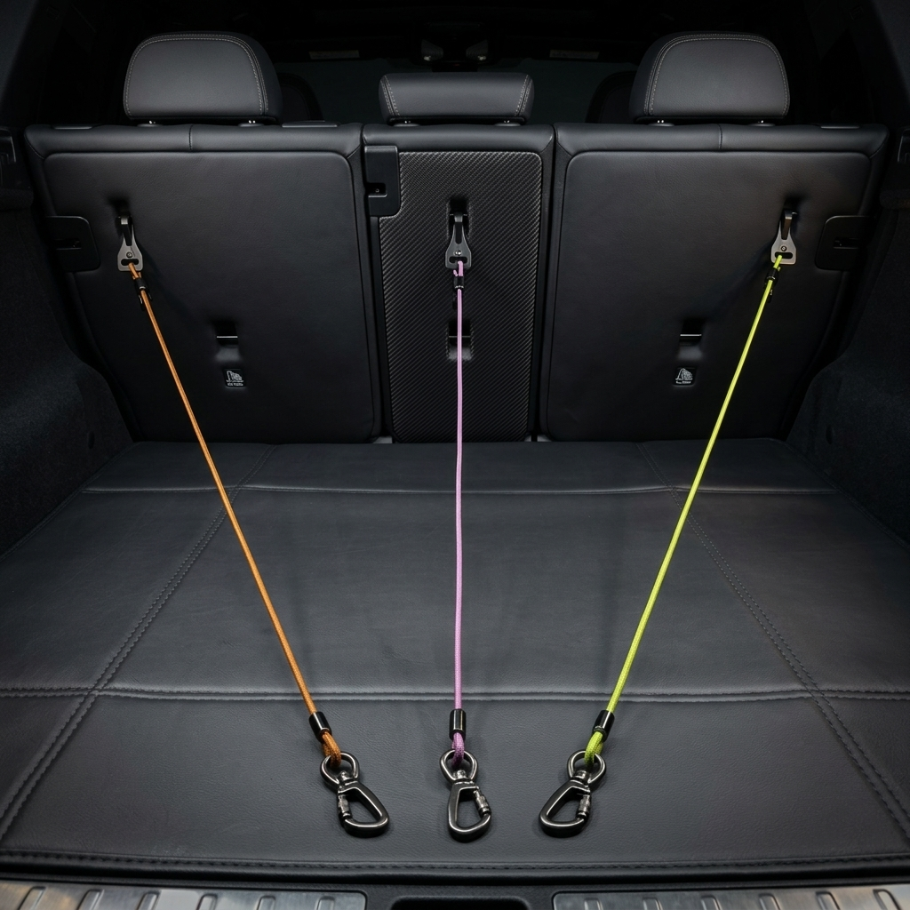 KAVRIONA Chew-Proof LATCH / ISOFIX Dog Car Seat Belt