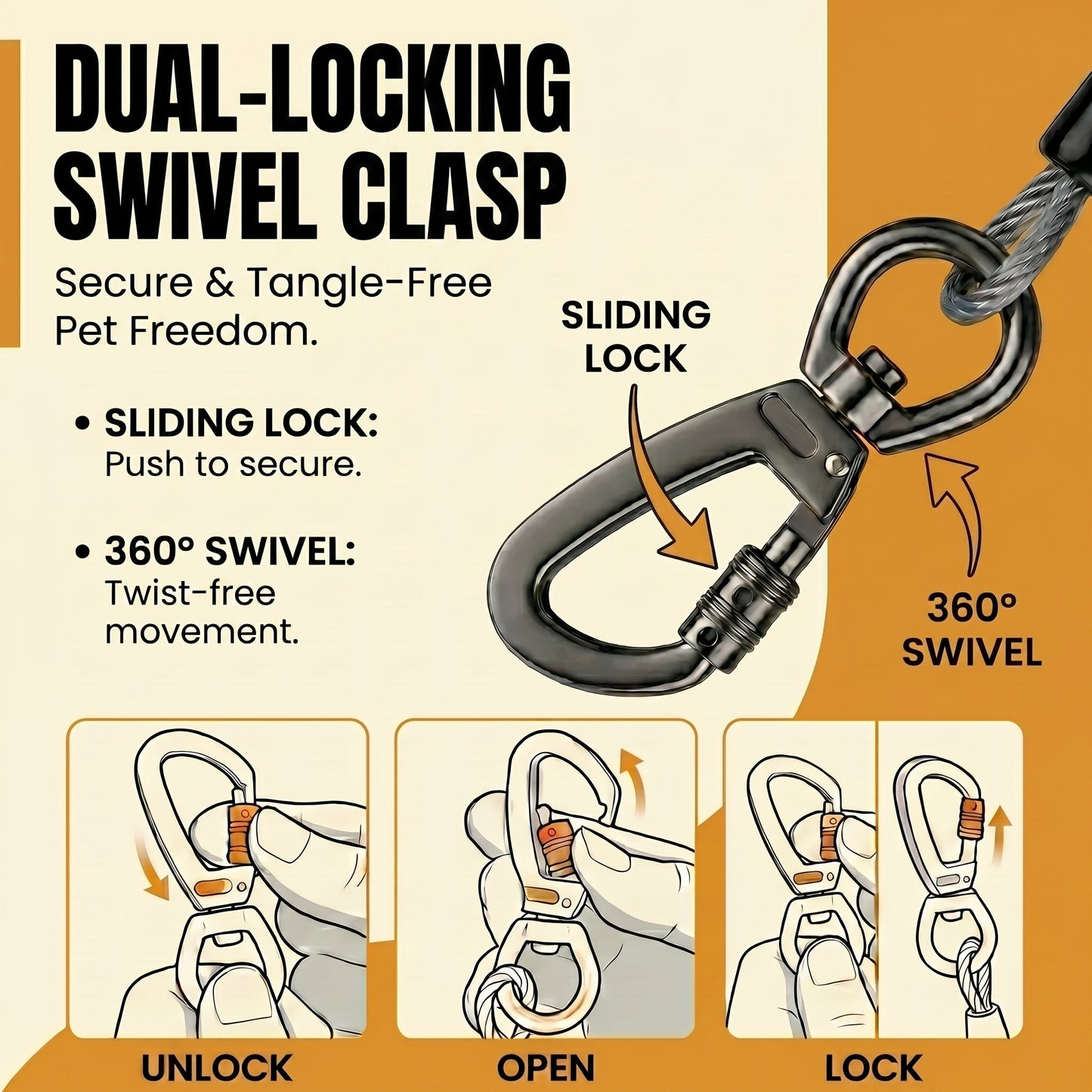 KAVRIONA Chew-Proof ISOFIX Dog Seat Belt