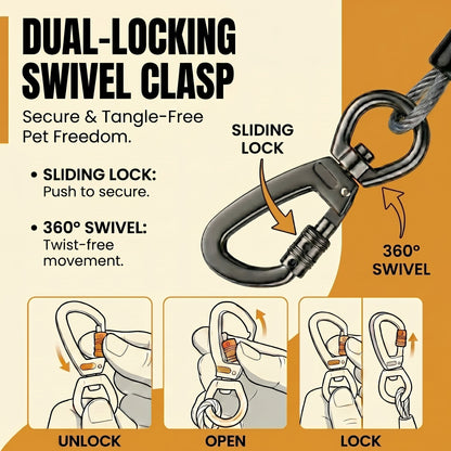KAVRIONA Chew-Proof ISOFIX Dog Seat Belt