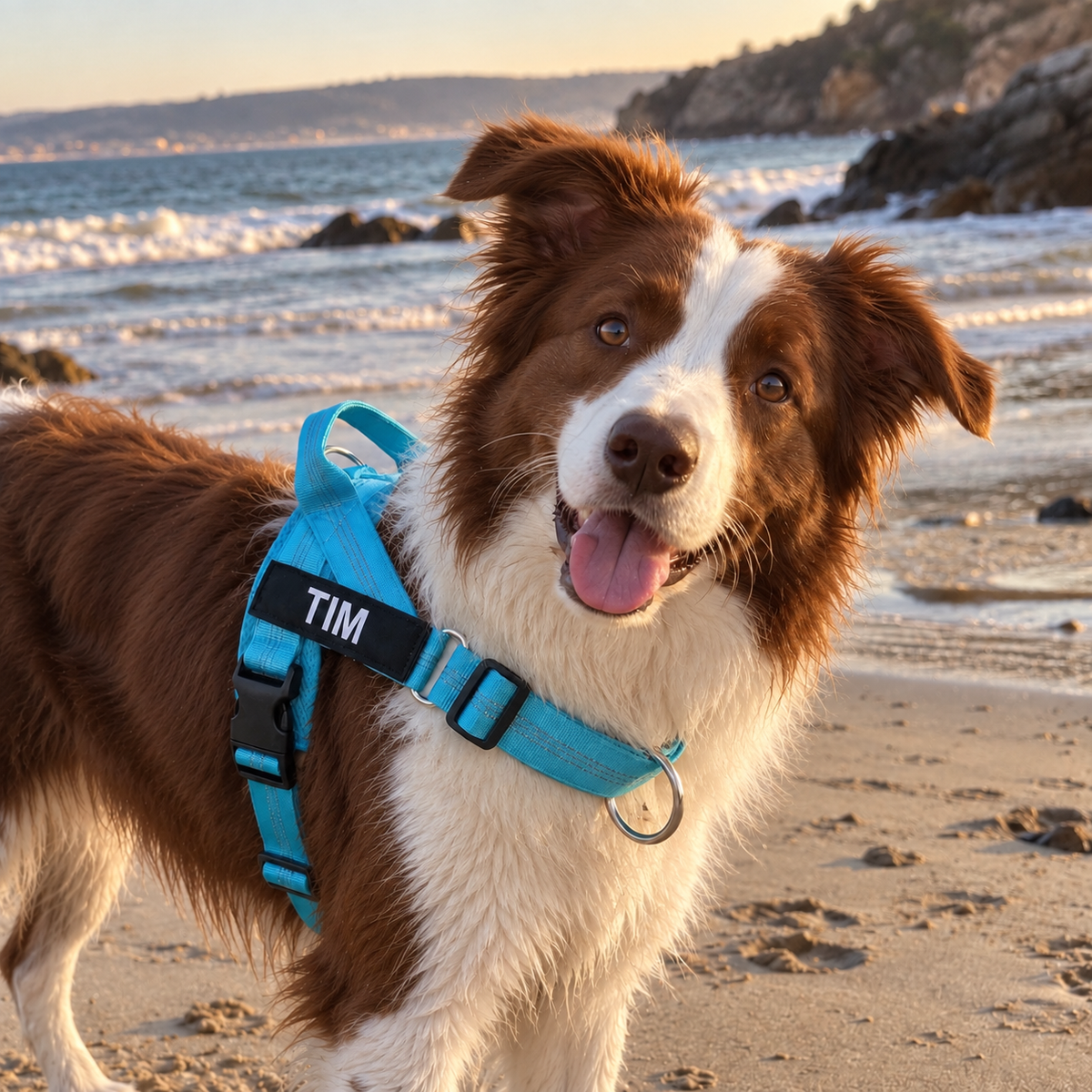Personalized No-Pull Dog Harness Set