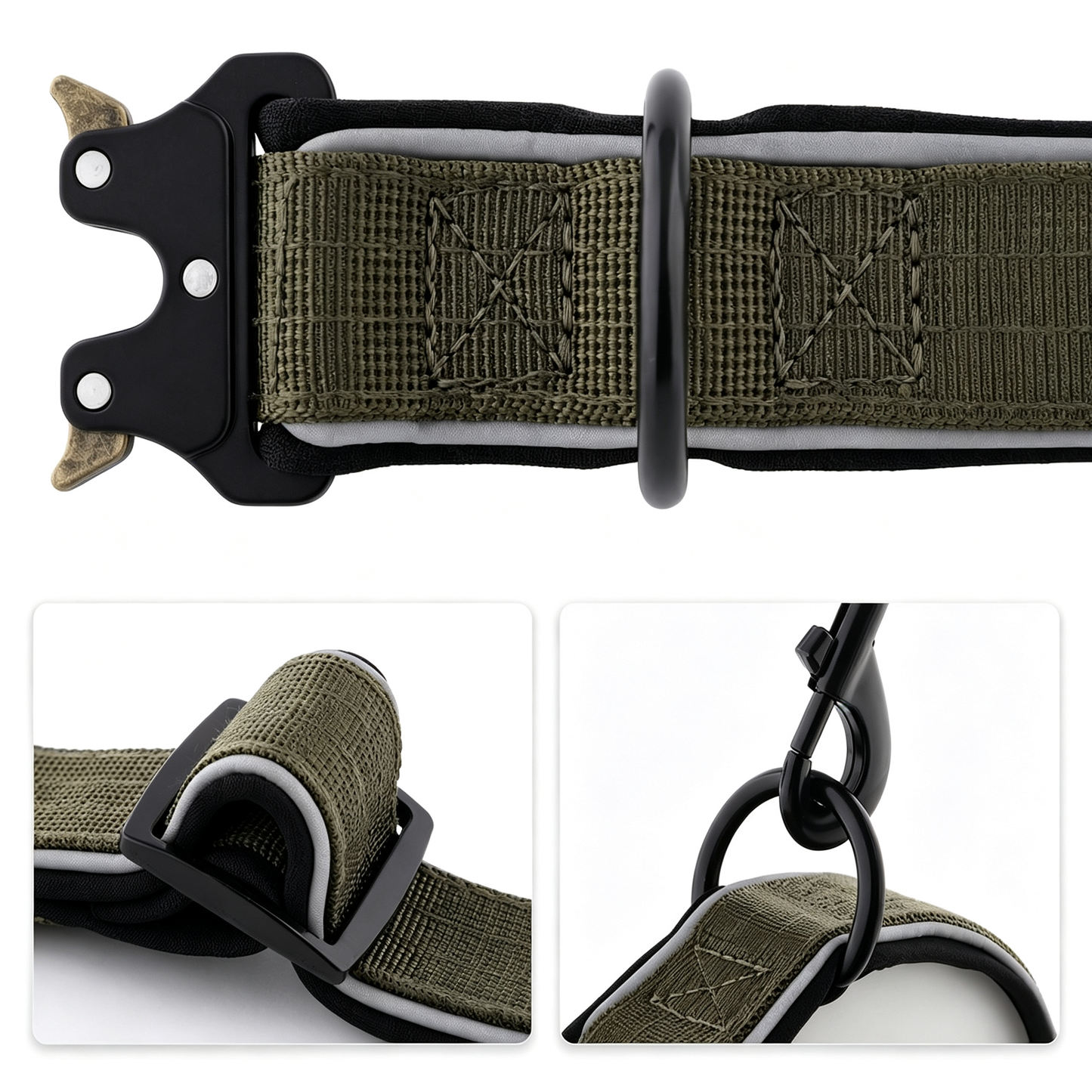 Personalized Embroidered Dog Collar