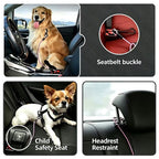 KAVRIONA Chew-Proof ISOFIX Dog Seat Belt