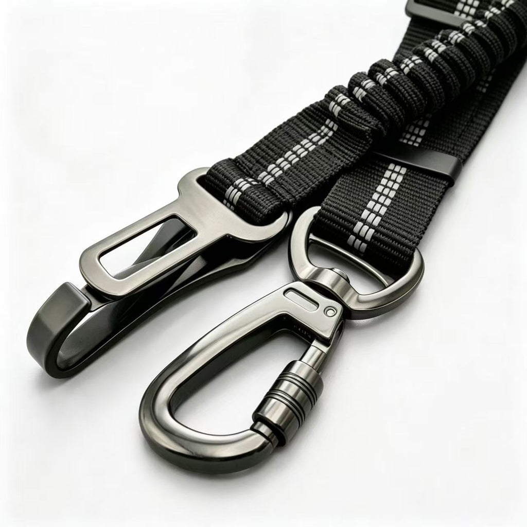 KAVRIONA Safe-Ride Bungee Dog Seat Belt