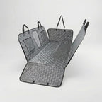 Hard Bottom Dog Car Seat Cover - 1680D Heavy Duty Waterproof Pet Hammock