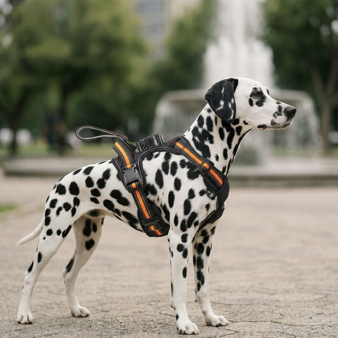 KAVRIONA 2-in-1 No-Pull Dog Harness with Built-In Retractable Leash
