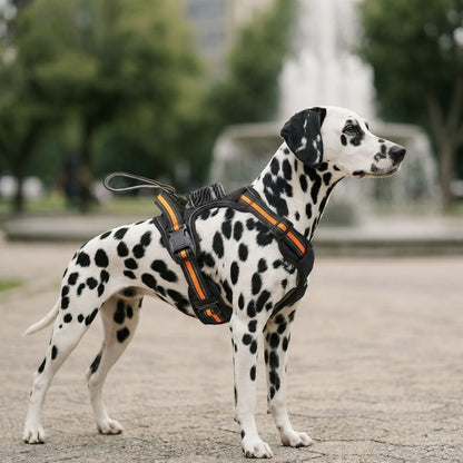 KAVRIONA 2-in-1 No-Pull Dog Harness with Built-In Retractable Leash
