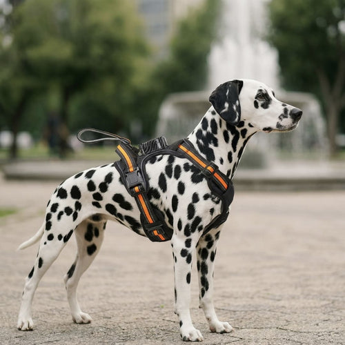 No-Pull Dog Harness with Built-In Retractable Leash | 2-in-1 Adjustable & Reflective Pet Vest