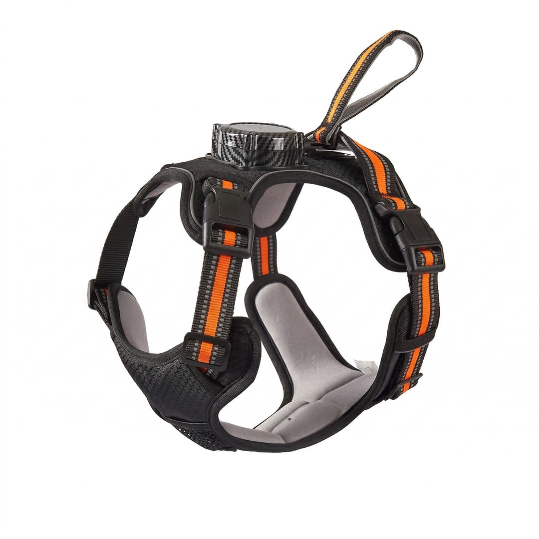 KAVRIONA 2-in-1 No-Pull Dog Harness with Built-In Retractable Leash