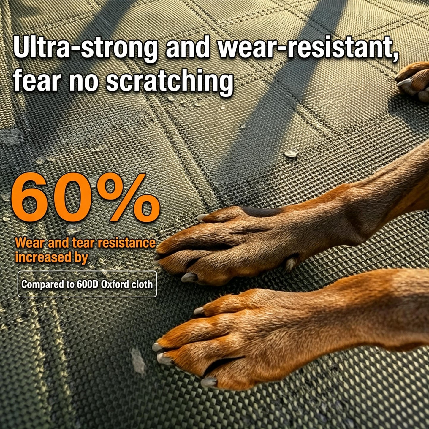 Kavriona 3.0™- Hard Bottom Dog Car Backseat Extender