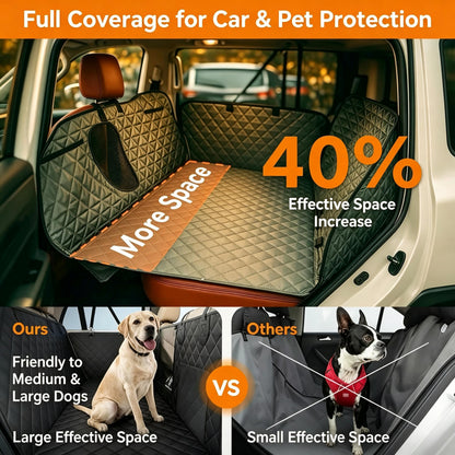 Kavriona 3.0™- Hard Bottom Dog Car Backseat Extender