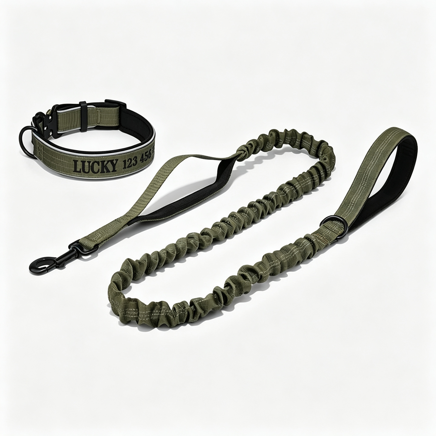 Personalized Embroidered Dog Collar