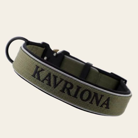 Personalized Embroidered Dog Collar