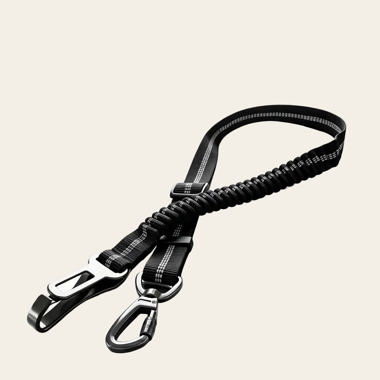 KAVRIONA Heavy Duty Bungee Dog Seat Belt