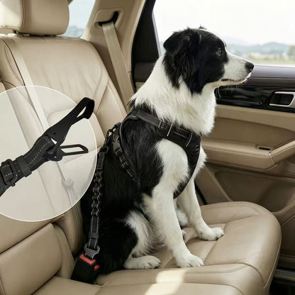 KAVRIONA Universal ISOFIX Dog Seat Belt