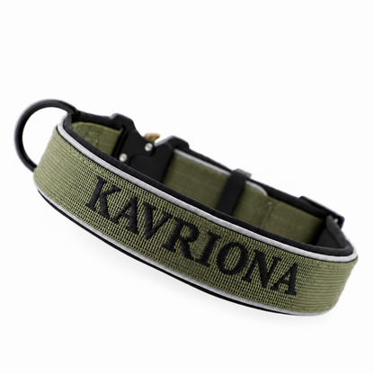 Personalized Embroidered Dog Collar